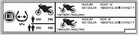 REAR CUSHION LABEL
