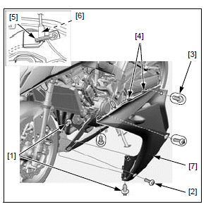 Frame/Body panels/Exhaust system