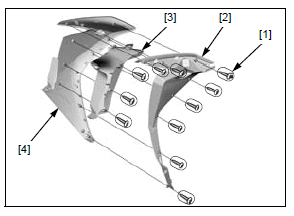 Frame/Body panels/Exhaust system