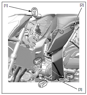 Frame/Body panels/Exhaust system