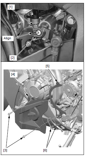 Frame/Body panels/Exhaust system