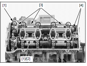 Cylinder head/valves