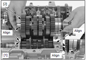 Crankcase/transmission