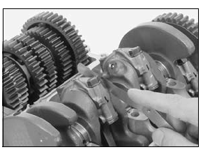 Crankshaft/piston/cylinder