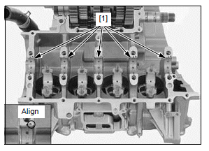Crankshaft/piston/cylinder