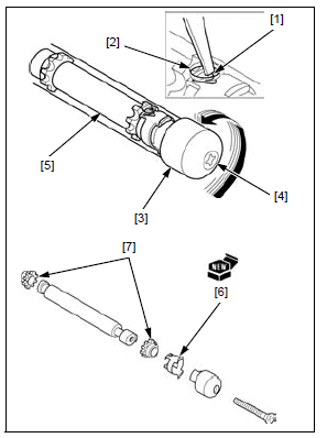 Front wheel/suspension/steering
