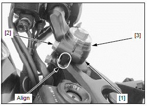 Front wheel/suspension/steering