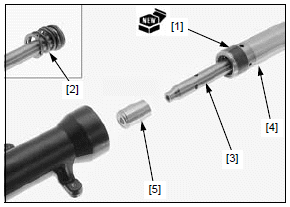 Front wheel/suspension/steering