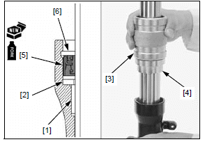 Front wheel/suspension/steering