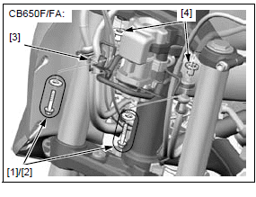 Front wheel/suspension/steering