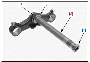 Front wheel/suspension/steering