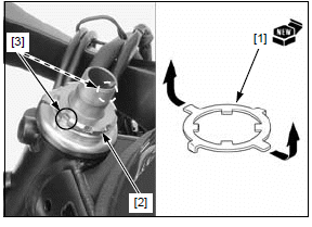 Front wheel/suspension/steering