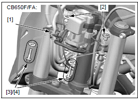 Front wheel/suspension/steering