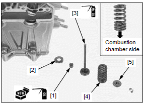 Cylinder head/valves