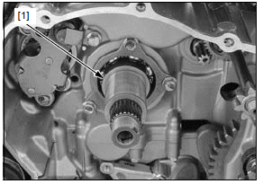 Clutch/gearshift linkage/starter clutch