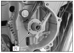 Clutch/gearshift linkage/starter clutch