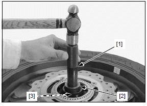 Rear wheel/suspension