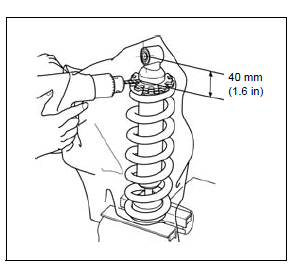 Rear wheel/suspension