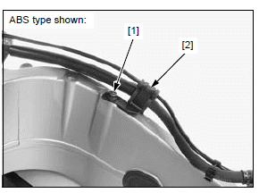 Rear wheel/suspension