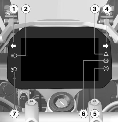 Indicator and warning lights