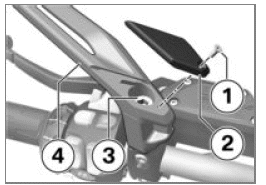 Adjusting mirror arm