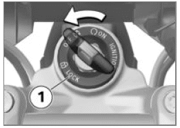 Steering and ignition lock 