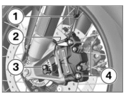 Removing front wheel