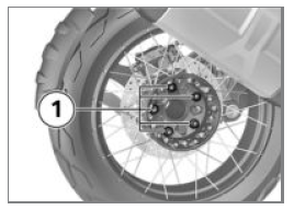 Installing rear wheel