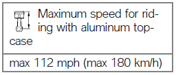 Maximum payload and maximum speed