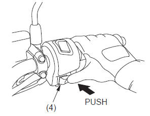 BELOW HANDLEBAR