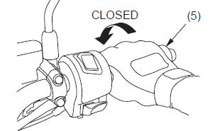 BELOW HANDLEBAR