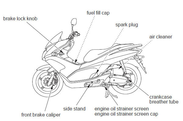 Maintenance Component Locations
