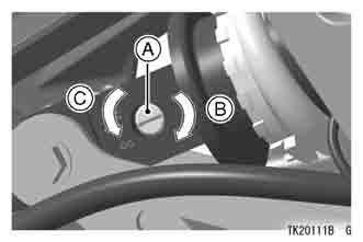 Rebound Damping Force Adjustment
