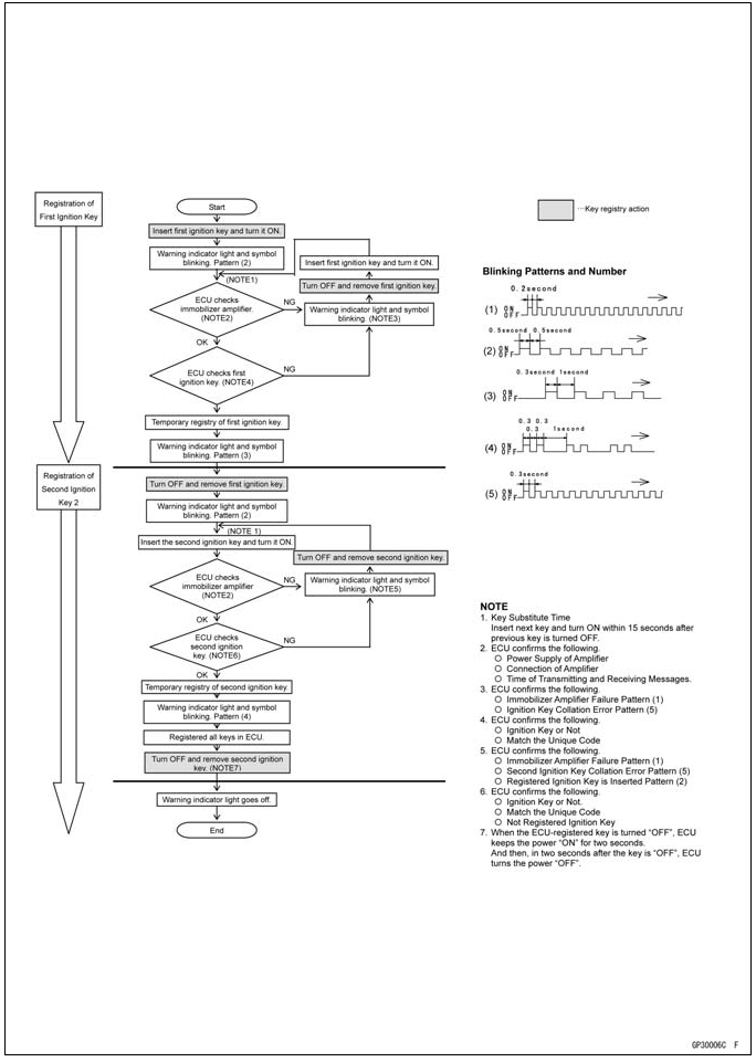 Immobilizer System (Equipped Models)