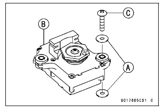 Exhaust Butterfly Valve Actuator (Service Code 63)