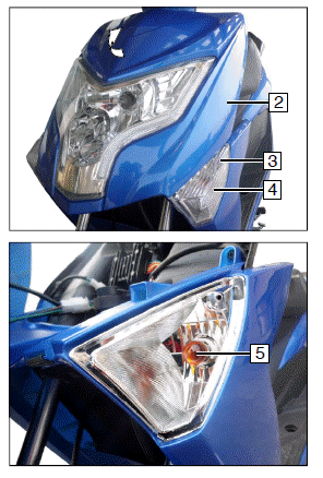 Front indicator