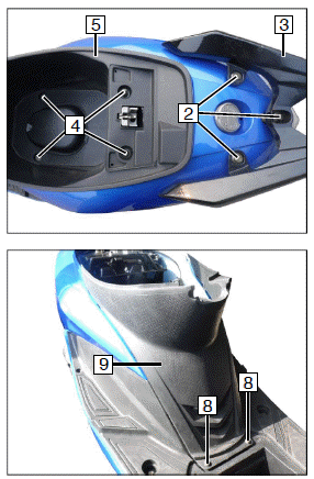 Rear indicator