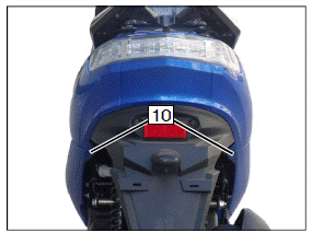 Rear indicator and Tail / brake light