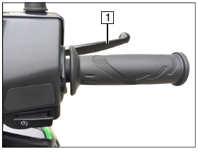 Front wheel brake