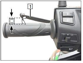 Rear wheel brake