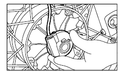FRONT WHEEL REASSEMBLY