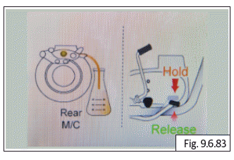 Preparation (Rear Disc Brake)