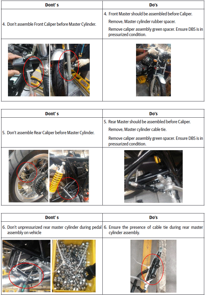 Do's & Dont's