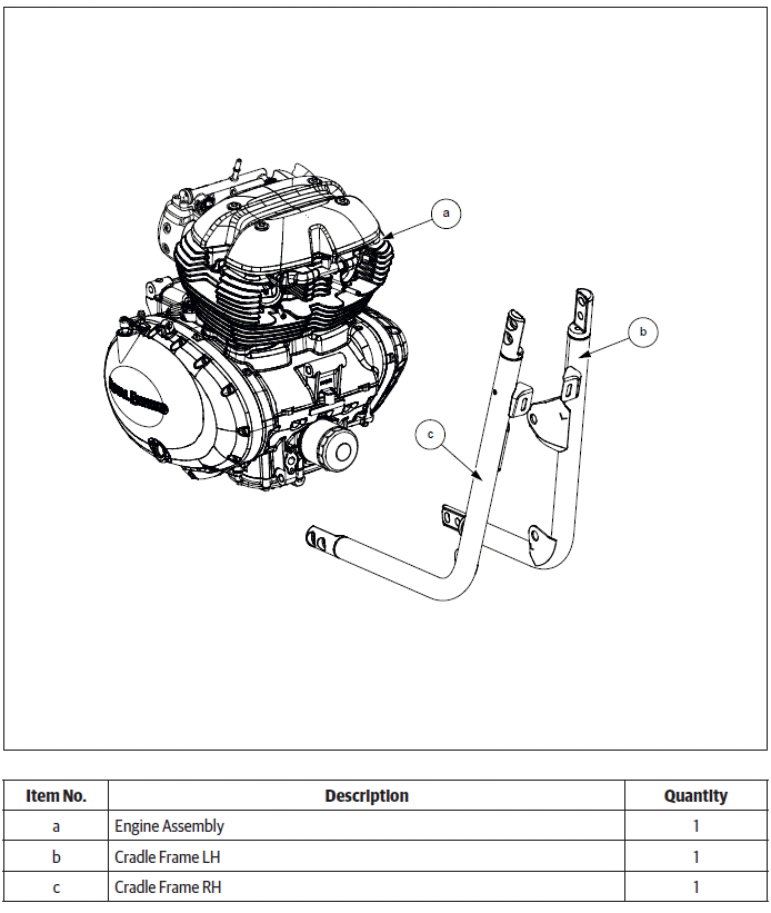 Engine Removal From Main Frame