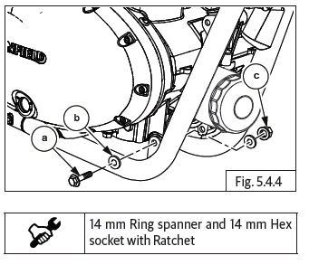 Engine Assembly to Frame