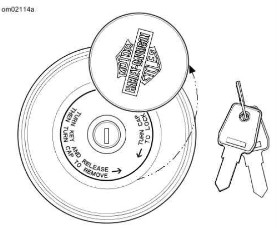 Locking Fuel Filler Cap
