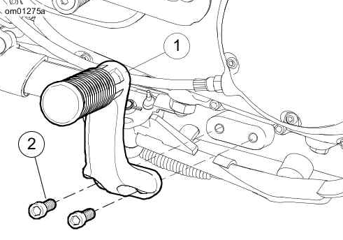 Mid-Mount Rider Footrest Assembly