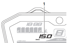 Instantaneous fuel consumption