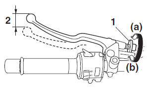 Adjusting the clutch lever free play