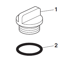 Engine oil and oil filter cartridge